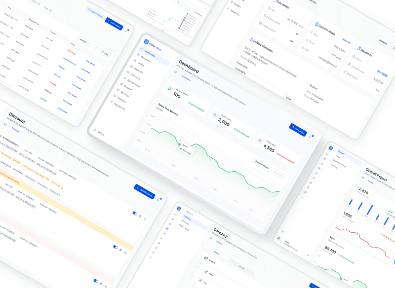 Custom E-commerce Management Platform